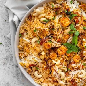 Shrimp Biryani